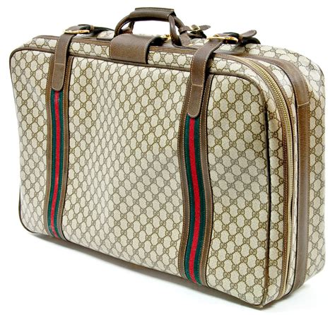 gucci vintage suitcase|gucci luggage vintage.